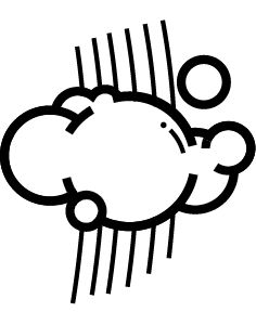 icon of suds and hair