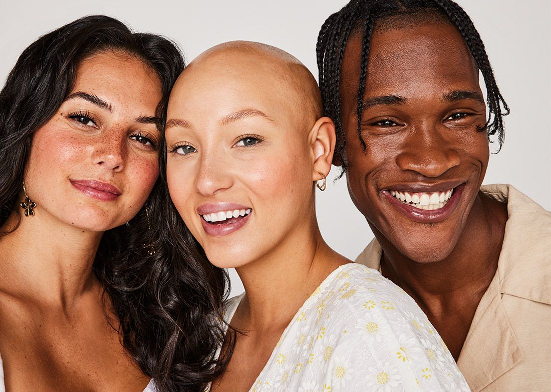 Clean Beauty Scalp Models
