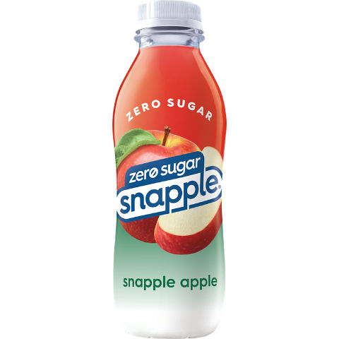 Snapple Zero Sugar Apple Flavored Fruit Drink 16 fl oz Keurig Dr Pepper Product Facts