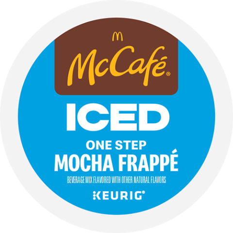 McCafe® Iced One Step Mocha Frappé K-Cup® Pod - Keurig Dr Pepper