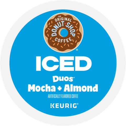 The Original Donut Shop® ICED Duos® Mocha + Almond Coffee K-Cup
