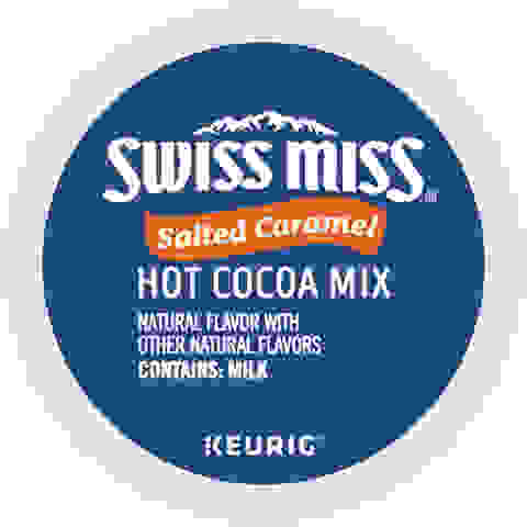 Swiss Miss Hot Cocoa Salted Caramel Hot Cocoa Mix K Cup Pod Keurig Dr Pepper Product Facts