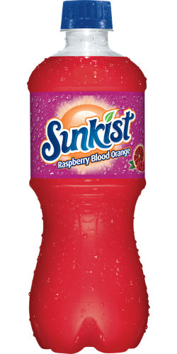 Sunkist® Raspberry Blood Orange Flavored Soda