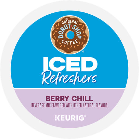 The Original Donut Shop® Refreshers - Berry Chill K-Cup® Pod