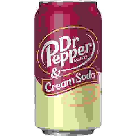 Dr Pepper® &amp; Cream Soda 12 fl oz - Keurig Dr Pepper Product Facts