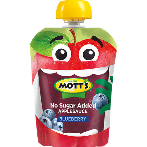 Mott's® No Sugar Added Blueberry Flavored Applesauce 1 P - Keurig Dr ...