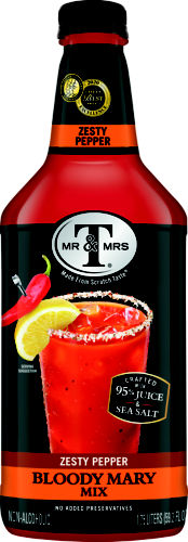 Mr & Mrs T Fiery Pepper Bloody Mary Mix bottle