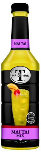 Mr & Mrs T Mai Tai Mix bottle