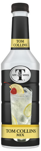 Mr & Mrs T Tom Collins Mix bottle