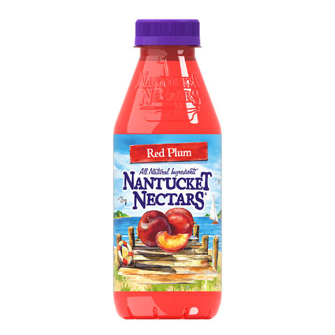 Nantucket Nectars Red Plum Flavored Juice Drink 15.9 fl oz Keurig Dr Pepper Product Facts