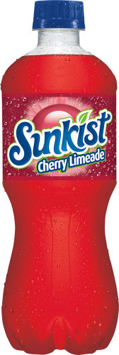 Sunkist® Cherry Limeade Flavored Soda