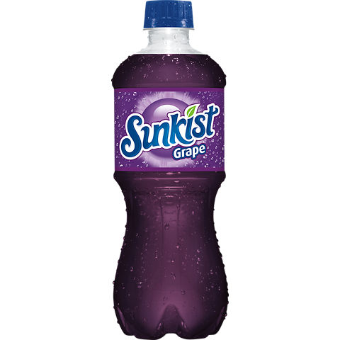 Sunkist® Grape Flavored Soda 20 fl oz - Keurig Dr Pepper Product Facts