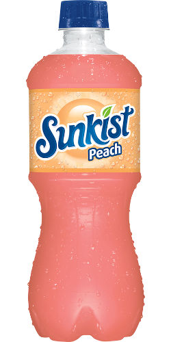 Sunkist® Peach Flavored Soda