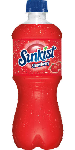 Sunkist® Strawberry Flavored Soda