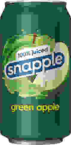 Snapple 100% Juiced® Green Apple Flavored Juice 11.5 fl oz