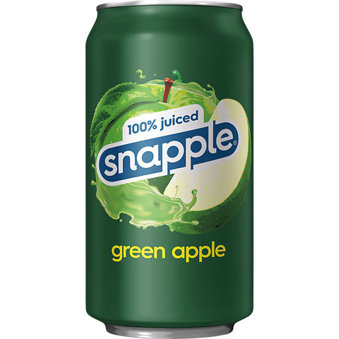 Snapple 100% Juiced® Green Apple Flavored Juice 11.5 fl oz