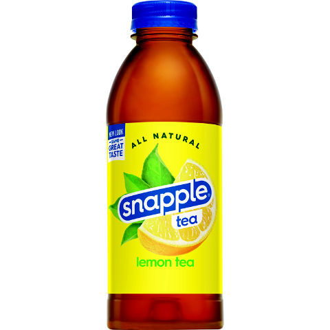 Snapple® Lemon Tea 20 fl oz - Keurig Dr Pepper Product Facts