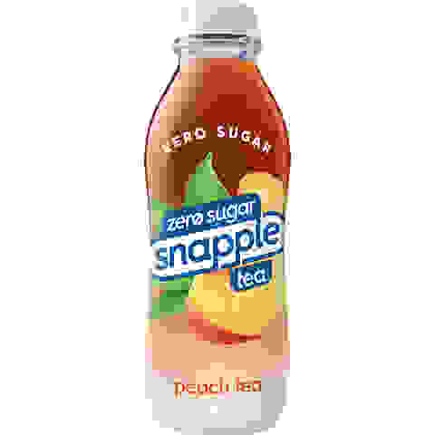 Snapple Zero Sugar Peach Tea 16 fl oz Keurig Dr Pepper Product Facts