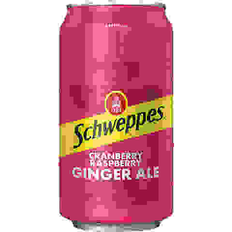 Schweppes® Cranberry Raspberry Flavored Ginger Ale 12 fl oz - Keurig Dr ...