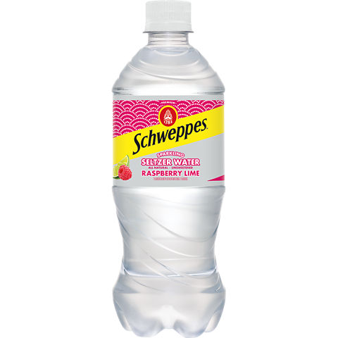 Schweppes® Raspberry Lime Flavored Sparkling Seltzer Water/Sparkling ...