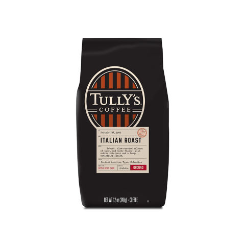 Tully's® Italian Roast Coffee 12 oz Bag - Keurig Dr Pepper Product