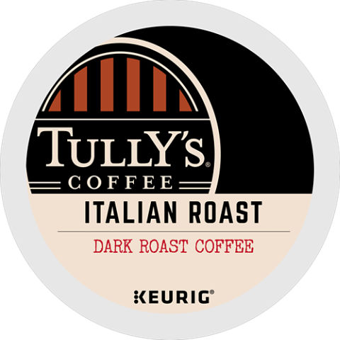 Tully's® Italian Roast Coffee K-Cup® Pod - Keurig Dr Pepper