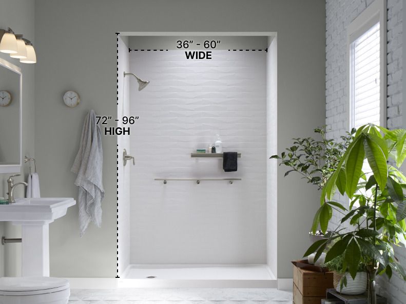 <p>Shower Walls</p>
