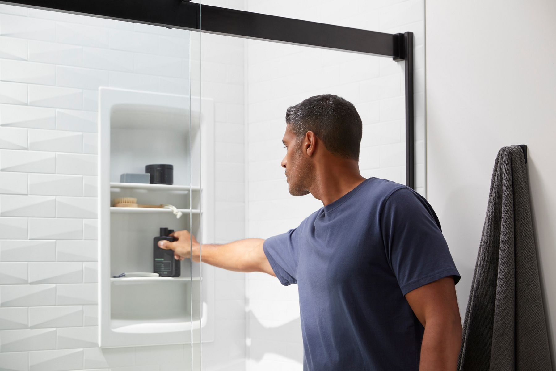 walk in shower remodel