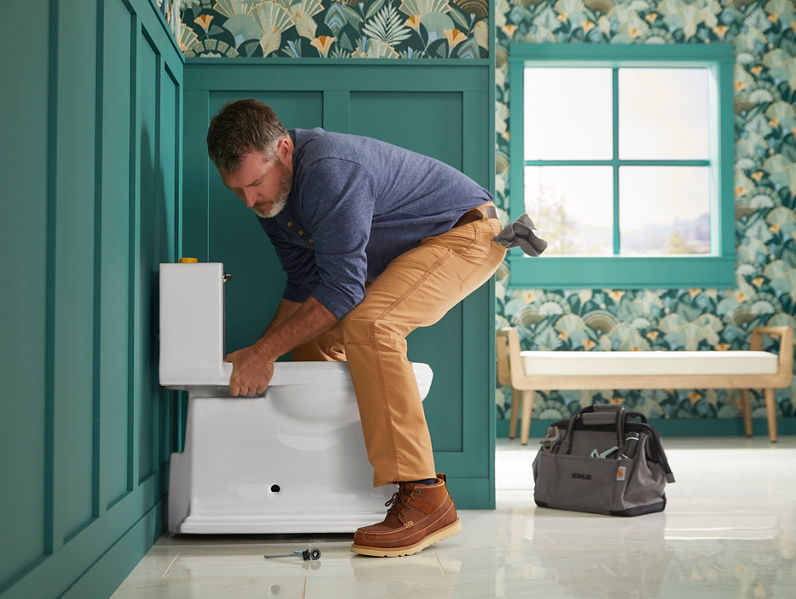 セフィアXR S79ML SPIRAL CORE HI-POWER KOHLER | 96057 | Highcliff™ Ultra| Floor-mount top spud