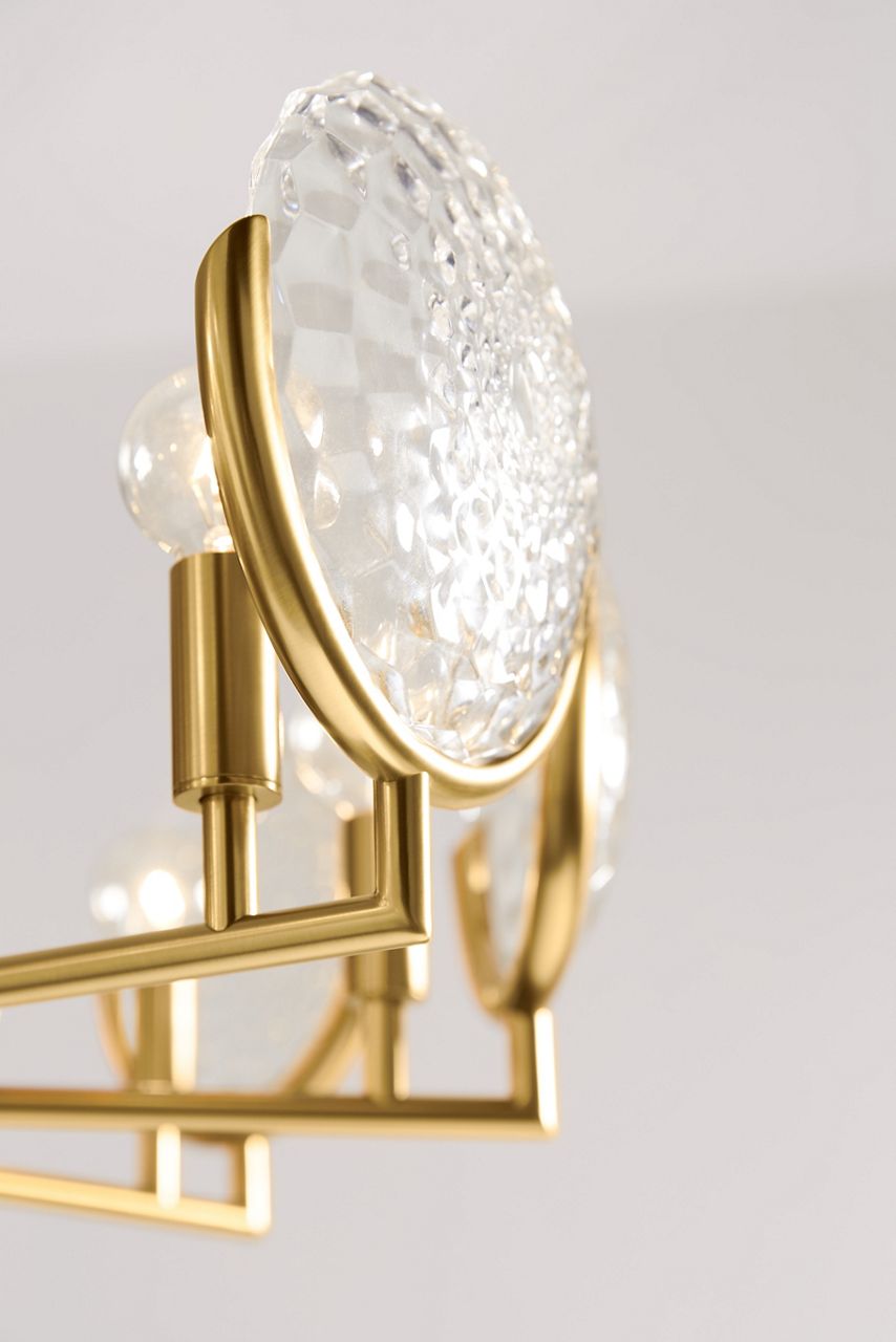 Close up detail of Arendela chandelier
