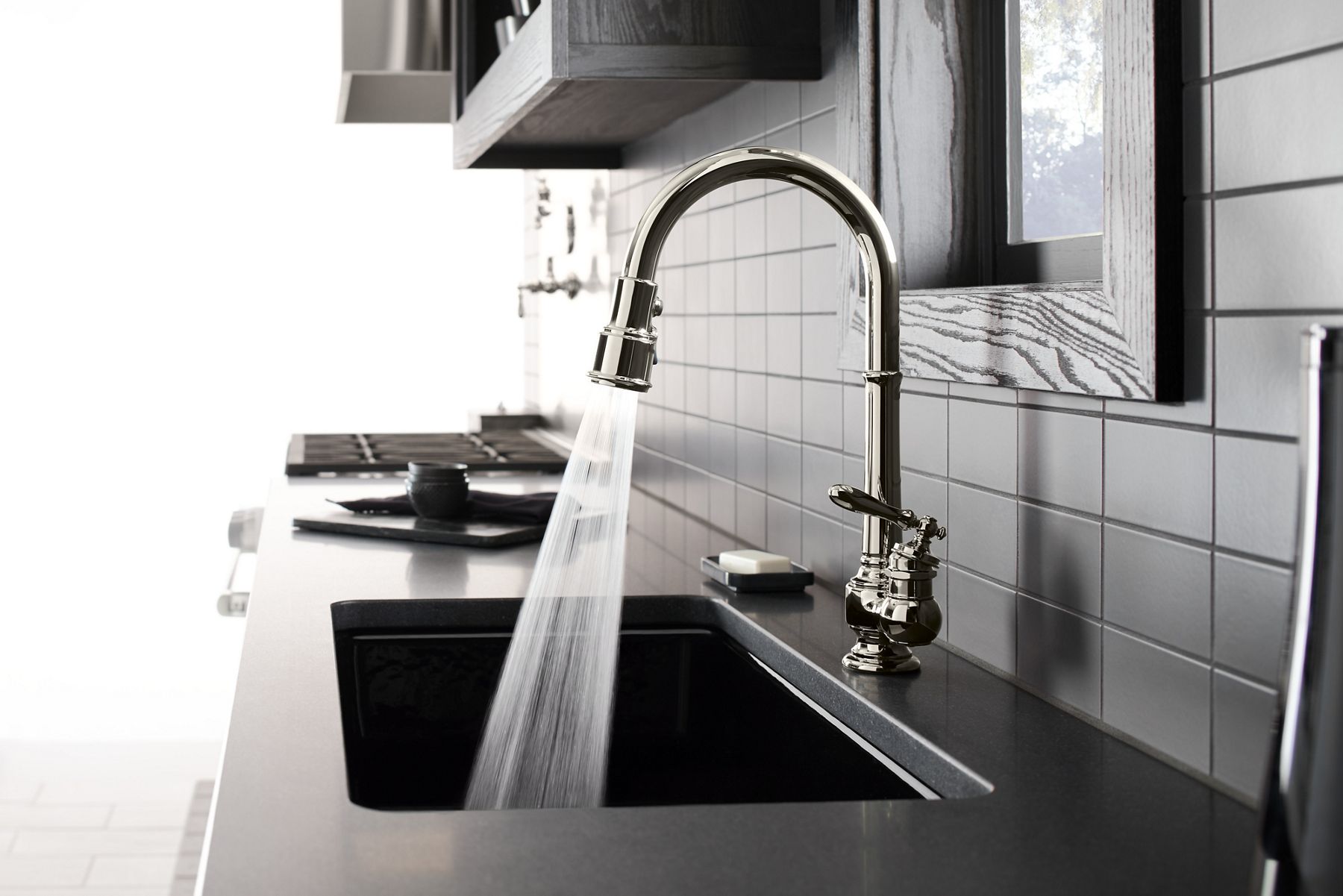 An Artifacts voice-control faucet.