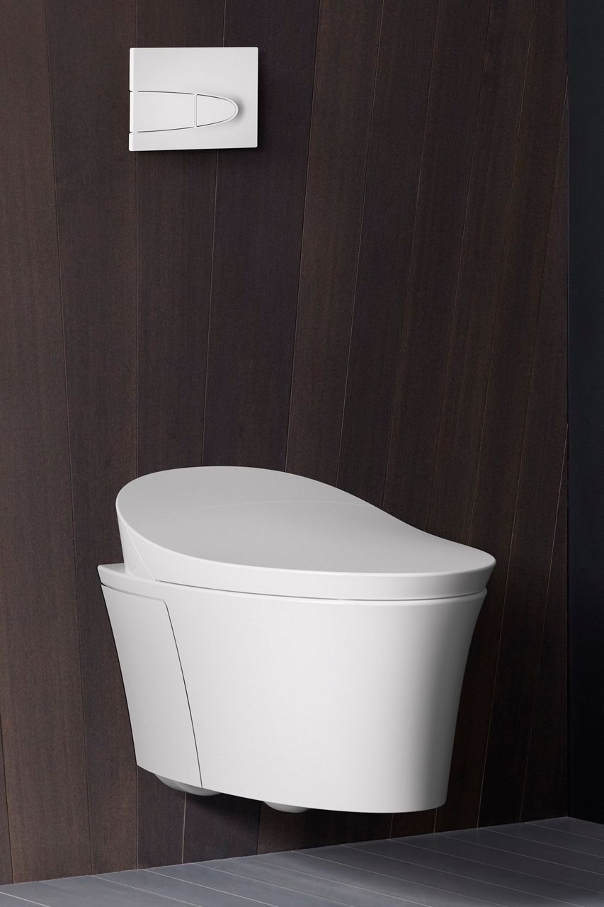 A Veil wall-hung intelligent toilet.