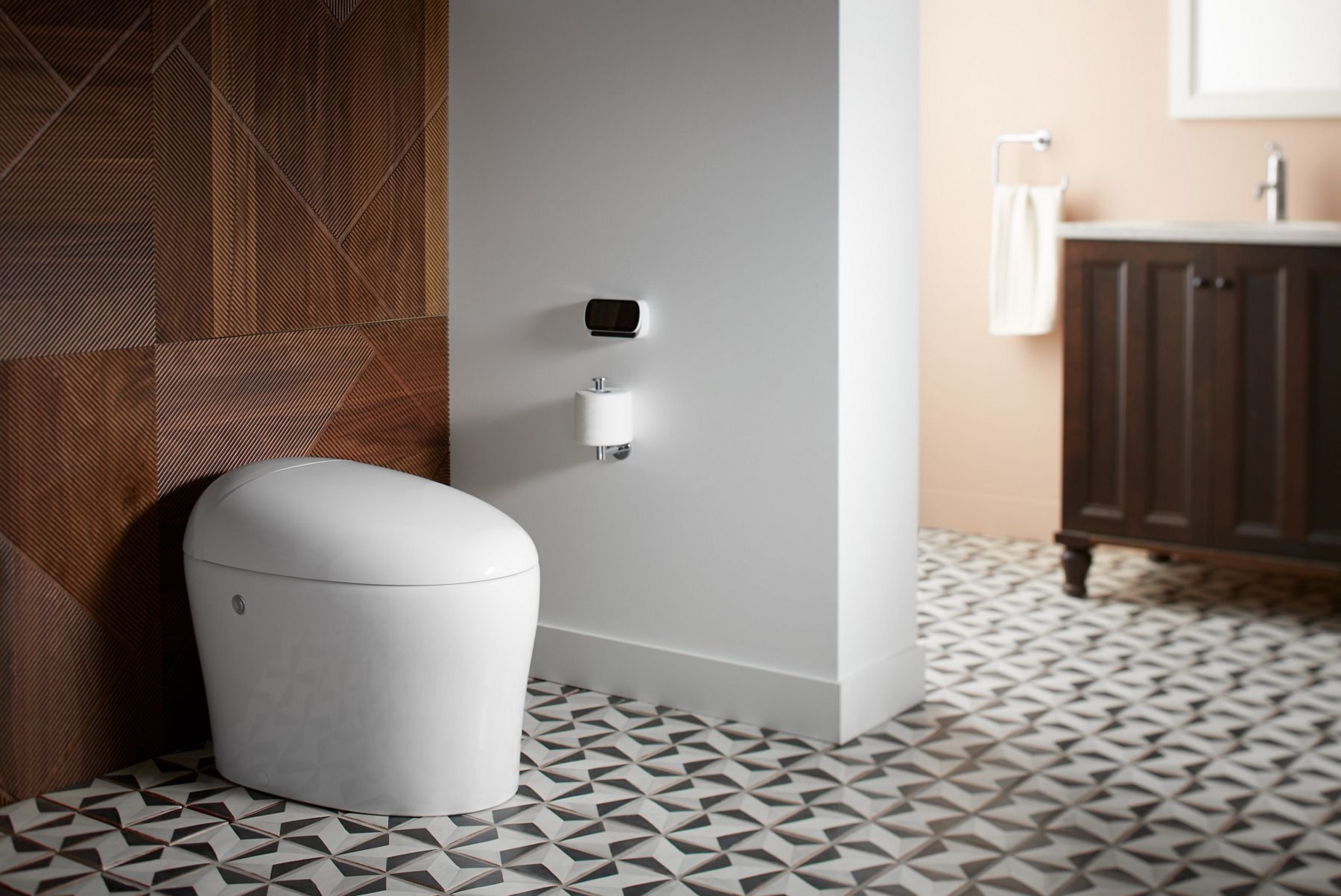 A Karing intelligent toilet.