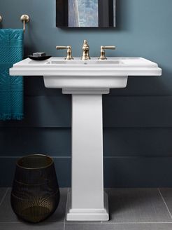 Kohler K-1808-P-NA 12 Inch Bathroom Sink Brackets - Universal Mounting