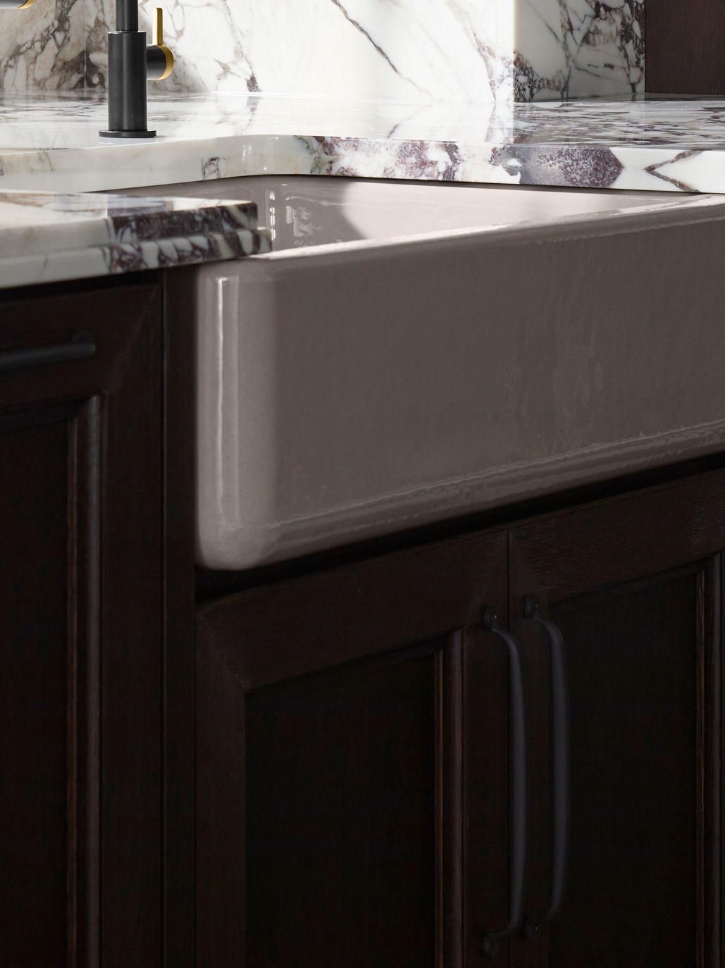 Plantation - キャロです Whitehaven Undermount Farmhouse Kitchen Sink | K-6489 | KOHLER