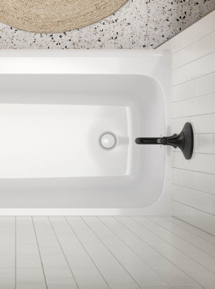 匿名配送　COREFIT Bath Combo ALFI brand AB8834 Tub, 59.06