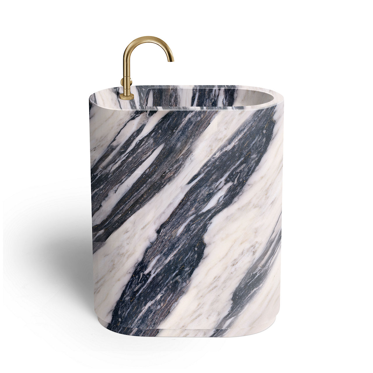Caplet pedestal sink in Vecchia