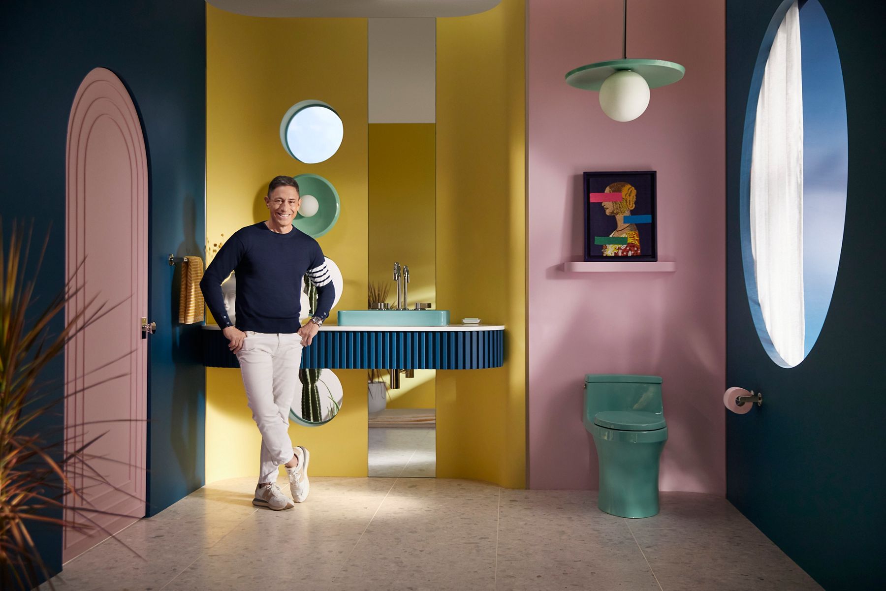Justina Blakeney Designs with Peachblow | KOHLER Collaboration