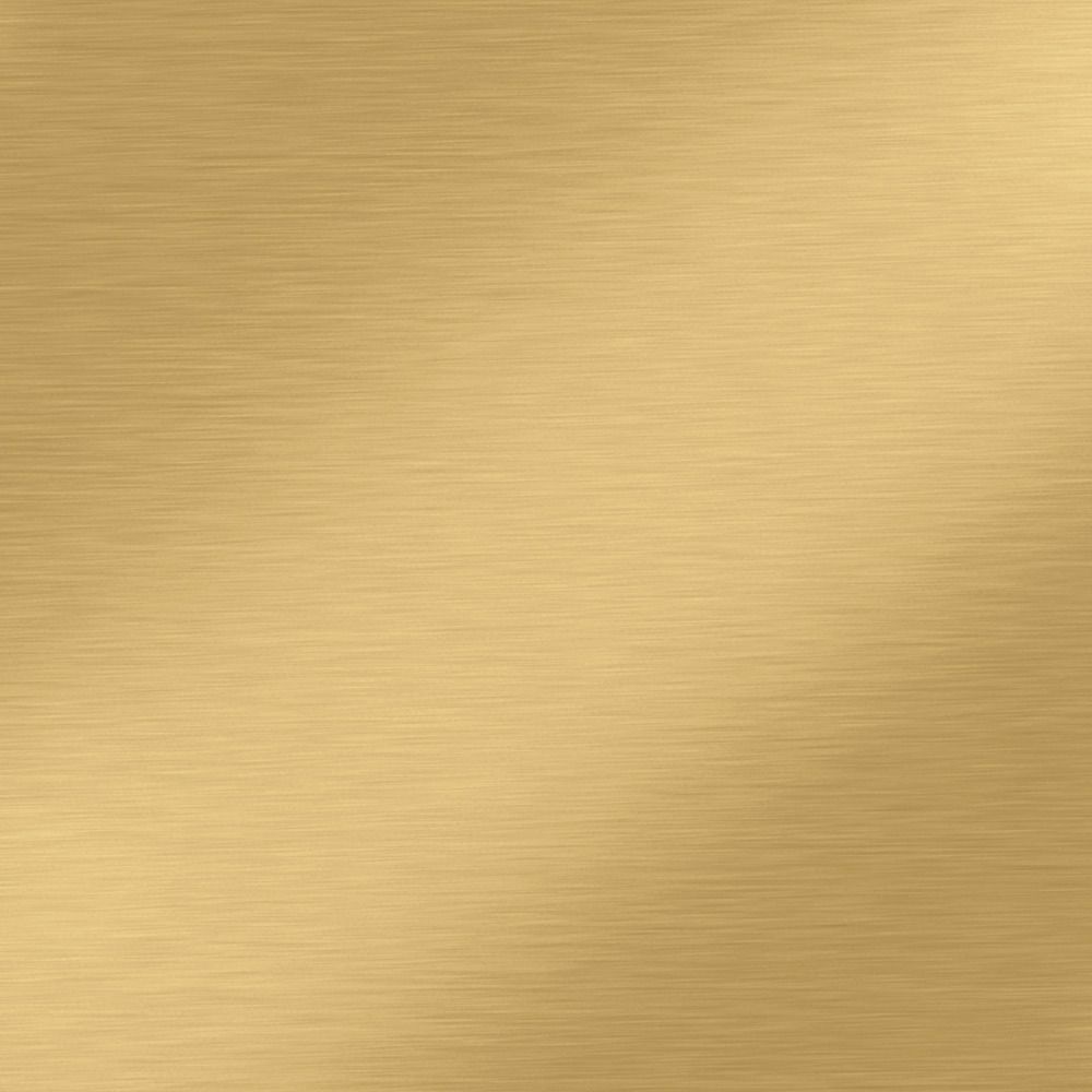 Échantillon de fini Vibrant Brushed Moderne Brass