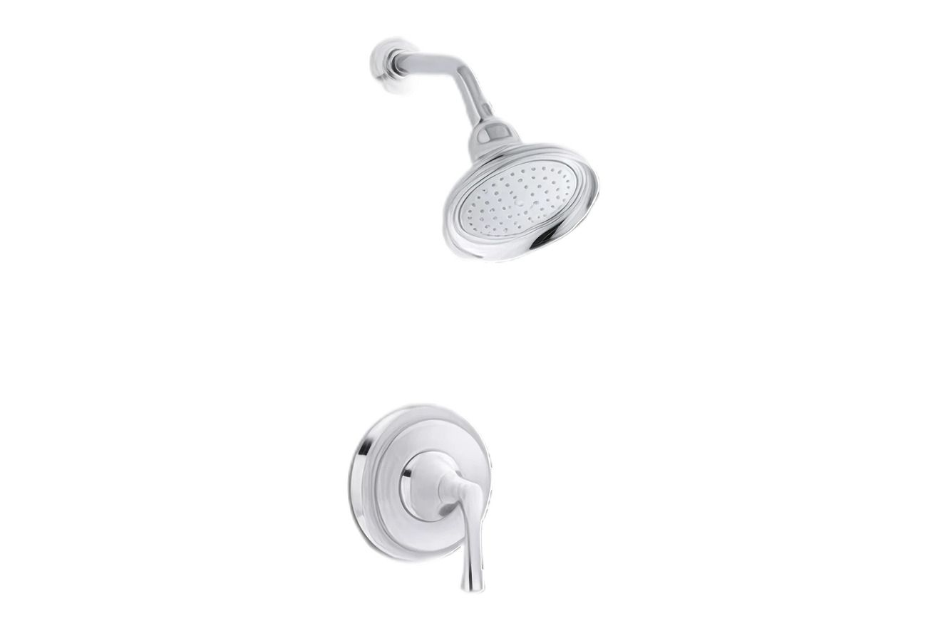 <p>Traditional&nbsp; Showerhead and Lever Handle</p>
