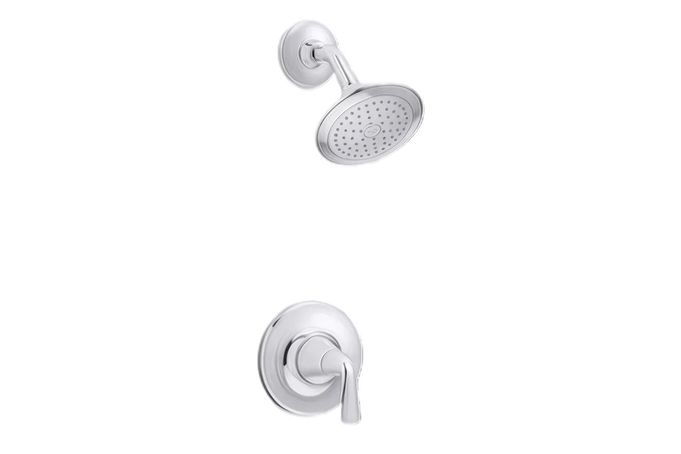 <p>Modern&nbsp; Showerhead and Lever Handle</p>
