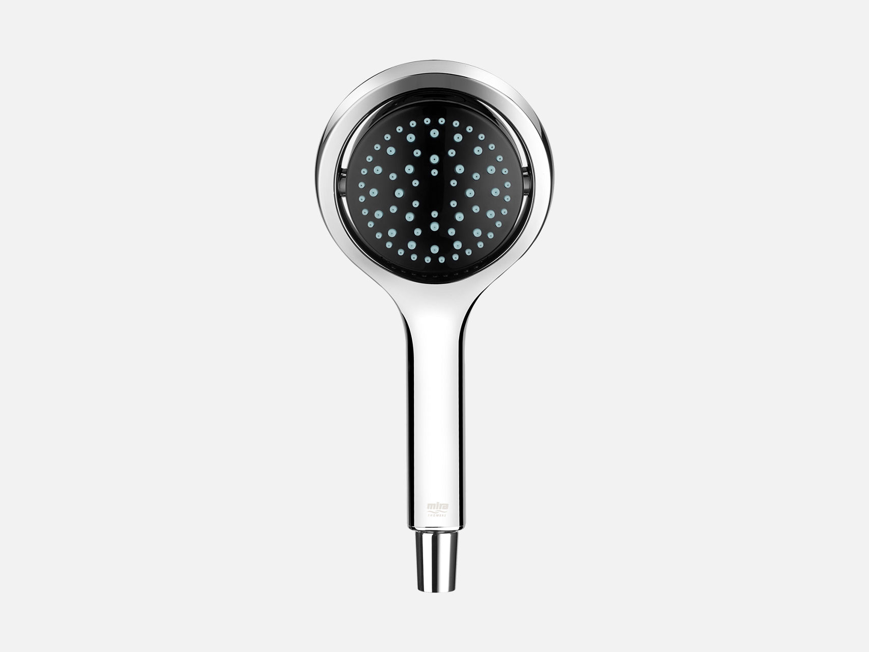 Mira handset in chrome.