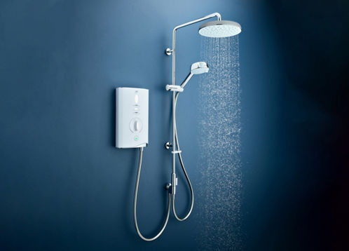 Electric shower outlet unit