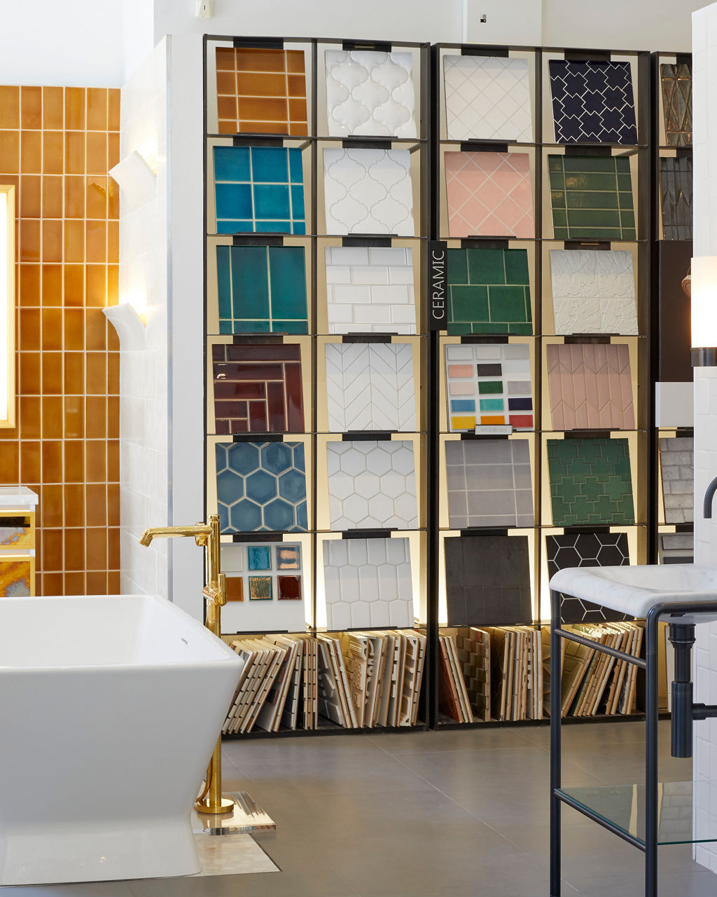 Ann Sacks New York 18th Street showroom interior view 