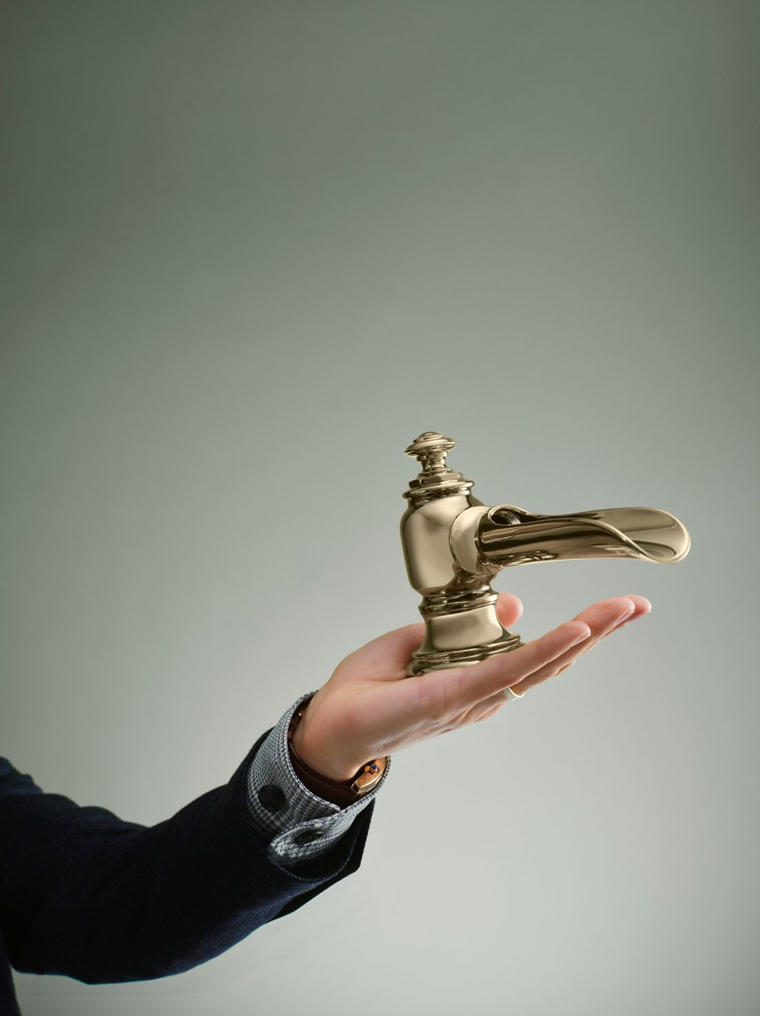 Artifacts Bathroom Sink Cross Handles | K-98068-3 | KOHLER