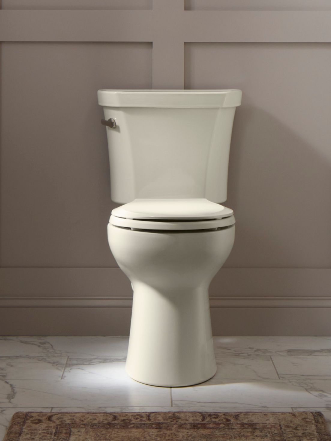 Highline Two-Piece Elongated Toilet | K-43979-RA | KOHLER