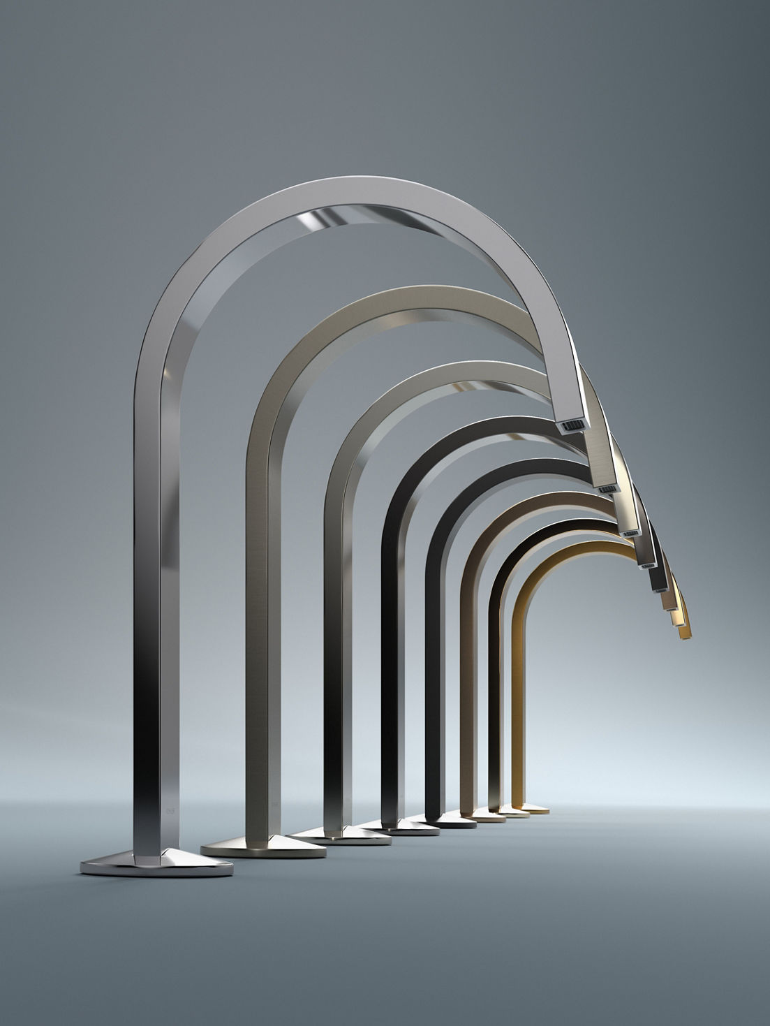 Components Bathroom Sink Spout with Ribbon Design | K-77968