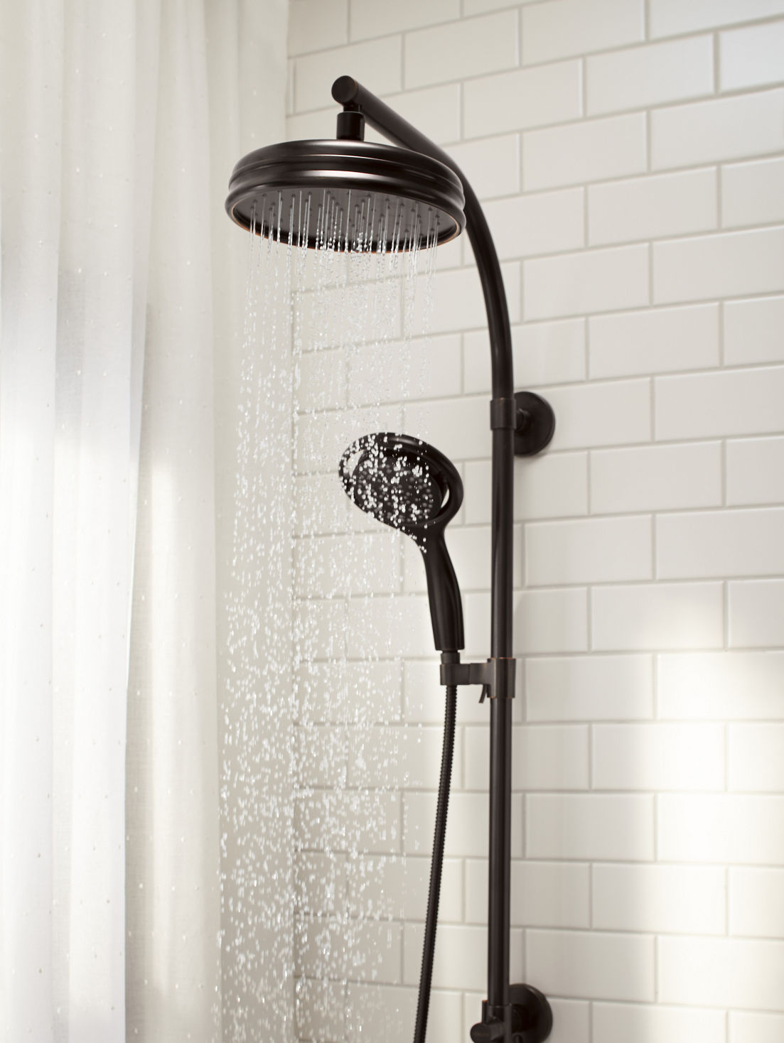 Hansgrohe Aktiva - Bras De Douche 39 Cm, Bronze Brossé 27413140