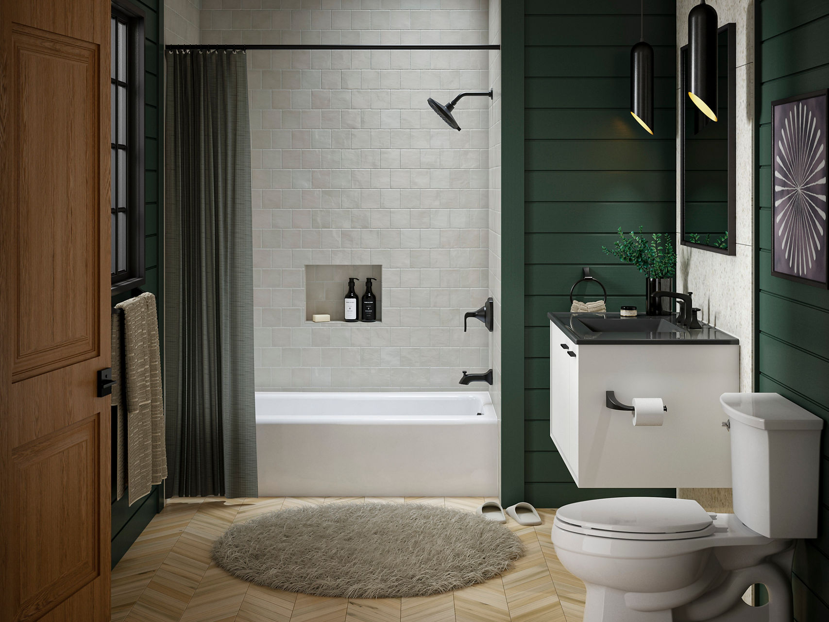 Alcove Bathtub