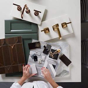 Check multiple possibilities choosing the perfect color & finish sample
